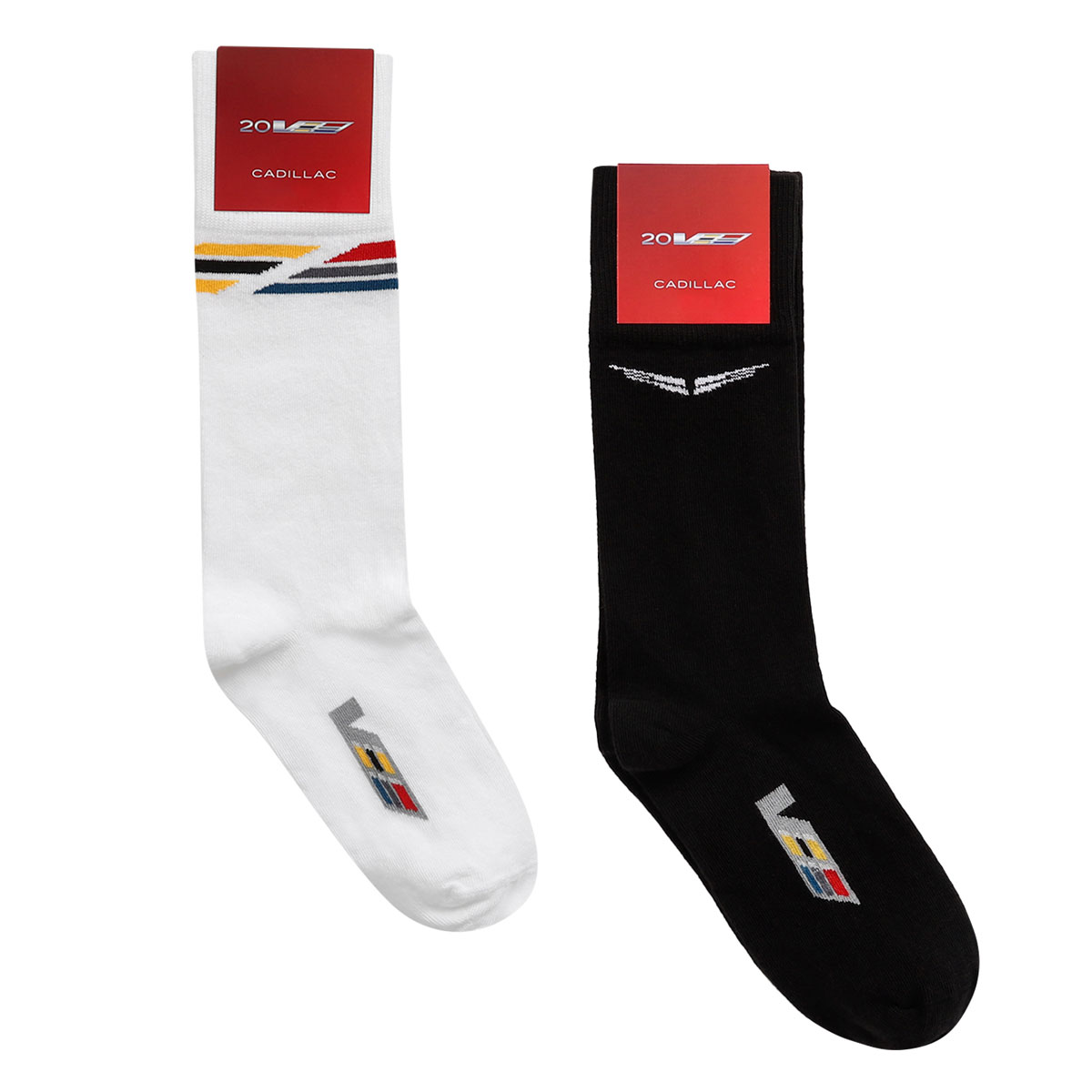 20th Anniversary Black & White V-Series Socks